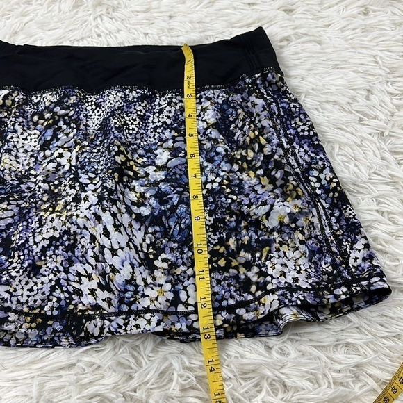 Lululemon Pace Rival Skirt *No Panels 13" Floral Metropolis Multi / Bl - Picture 3 of 9